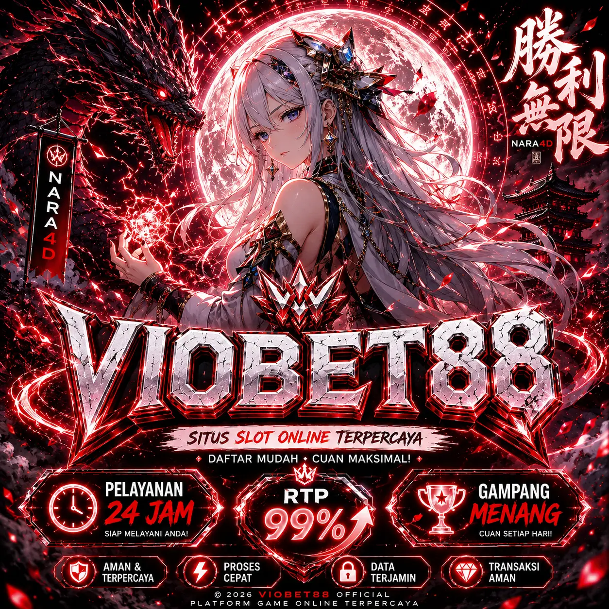 VIOBET88 Situs Bandar Slot Online Paling Mahir Jitu Bulan Ini